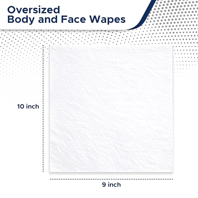 Wash Yo Self Body Wipes - Individually Packaged Disposable Wet Wipes for Kids and Adults – 40 pack