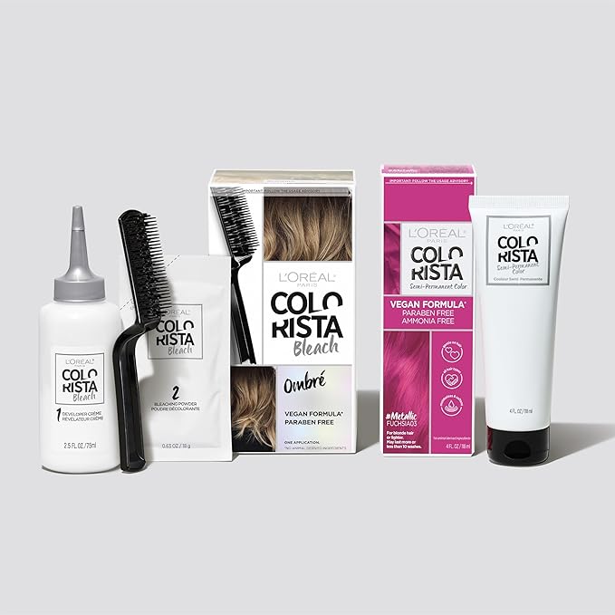 L’Oreal Paris Colorista Hair Bleach, Ombre Hair Color Kit, 1 Hair Bleach Kit
