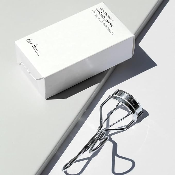 Ere Perez - Spectacular Eyelash Curler | Pinch-Free, Long-Lasting Curl | Nickel, Chrome, Hypoallergenic Silicone Rubber | Vegan, Cruelty-Free, Clean Beauty