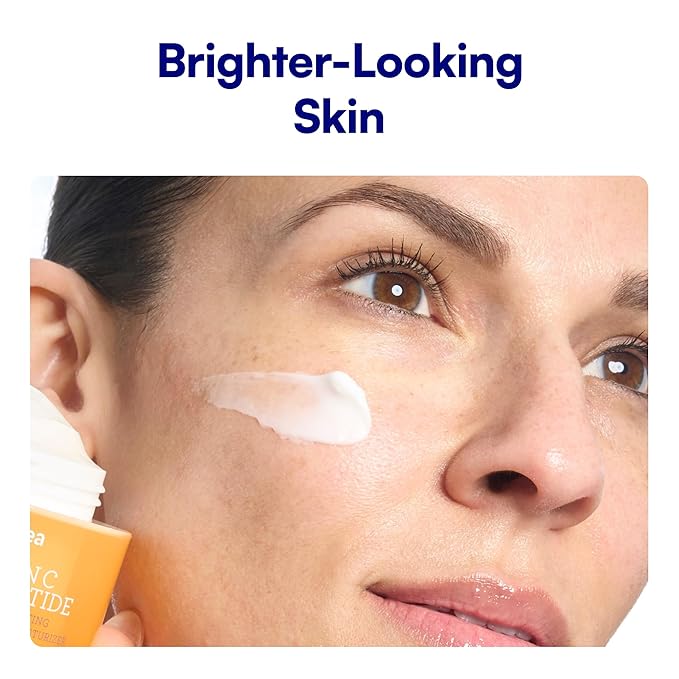 Bliss Vitamin C + Tri-Peptide Brightening Moisturizer | Squalane & Hydration Boosters | Anti-Aging Face Cream for Collagen and Elasticity | Clean Vegan & Cruelty Free 1.7 fl oz