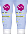 eos 24H Moisture Travel Body Lotion- Vanilla Cashmere,Travel Size Essential,Toiletries,Mini Body Lotion For Dry Skin,2.5 fl oz,(Pack of 2)