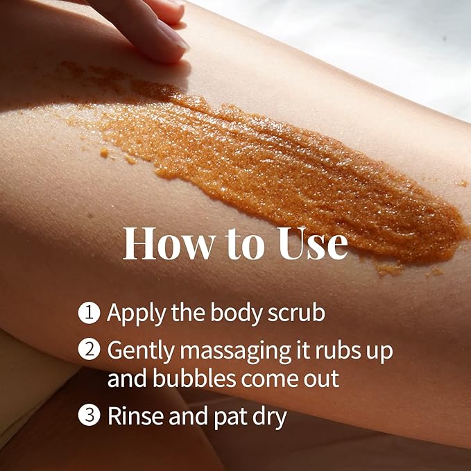 PLU Korean Original Walnut Body Scrub Polish - Berry Mix - Exfoliating, Hydrating & Smoothing for Radiant Skin Texture - Sweet Raspberry & Acai Berry Scent, 7.05 oz.