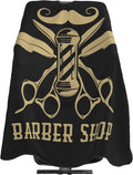 Adult Barber Cape, Professional Salon Haircut Capes, Haircut Kit Hairdressing Apron for Home Salon Barbershop