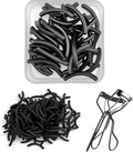 100Pack Compatible with Shiseido Eyelash Curler Refill Pads,High Elasticity Silicone Refill Pads Compatible with Shiseido Eyelash Curler,Gentle & Safe on Lashes,Black.