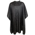 Barber Cape for Men, Haircut Cape with Snaps, Professional Salon Cutting Cape, Large Waterproof Hairdressing Cape Gown Apron for Hairstylist- 63”× 56”(Black Pattern)