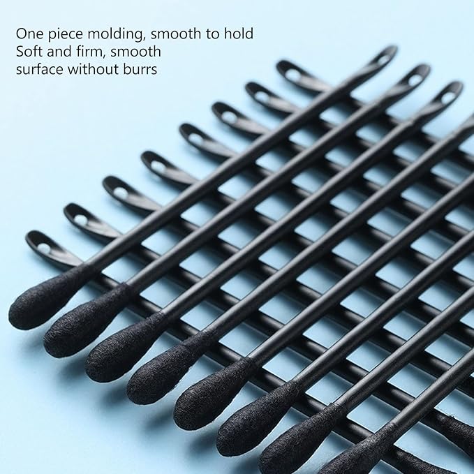 100Pcs Pimple Extractor, Blackhead Extractor, Blackhead Remover Tools, Disposable Double Tipped Cotton Swabs Stick Comedone Extractor Squeeze Cotton Buds Skin Pores