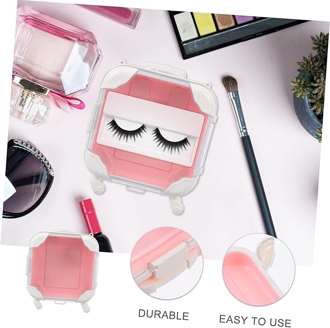 Eyelash Extension Storage Box Makeup Holder Compact Eyelash Packing Box for Women