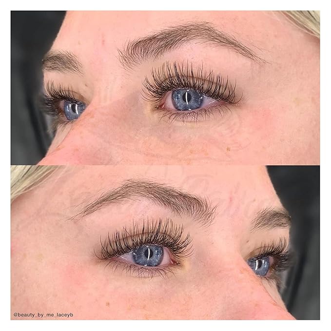 LASHVIEW Eyelash Extension,Ellipse Flat Eyelash Extensions,Individual Lashes,0.15mm C Curl 12mm,Lash Extension,Semi-Permanent,Extremely Light & Soft,Professional Salon Use.