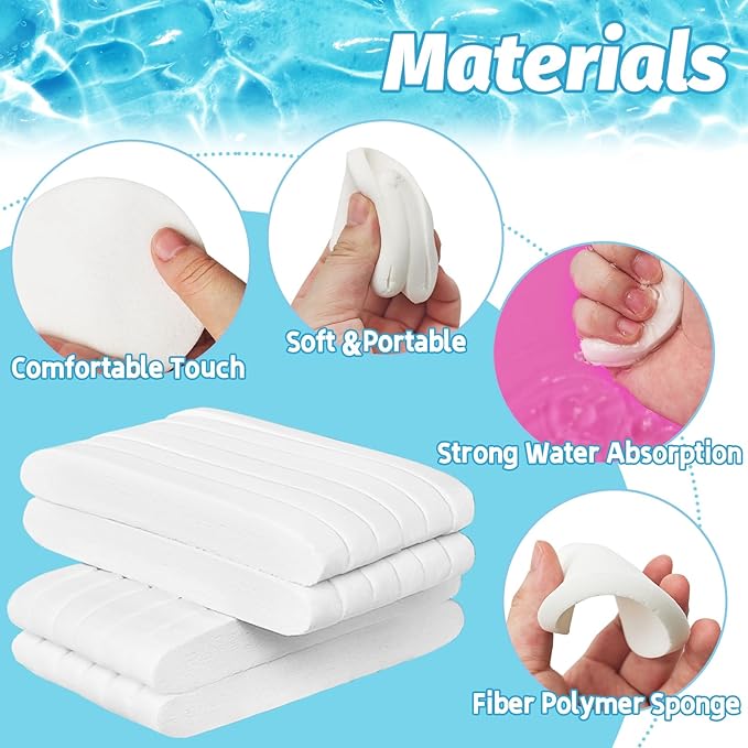 240 Pieces Facial Sponge Compressed,Round Face Cleansing Sponge Pad,Exfoliating Wash Face Sponges Sponge for Makeup Removal,Mask,Spa