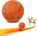 Dog Balls: Interactive Dog Ball, Self-Moving Dog Toy with Auto-Rolling & Bouncing, E-TPU Material, IP54 Waterproof, Motion-Activated, for Small/Medium/Large Dogs (Orange)