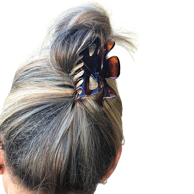 Camila Paris CP41 French Large Hair Clips for Women Thick Hair for Long Curly Wavy Hair, Girls Hair Claw Clip, Durable Styling Big Claw Clip for Thick Hair, Strong Hold No Slip Grip, Made in France