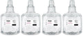 GOJO Clear & Mild Foam Handwash,EcoLogo Certified,1200 mL Foam Hand Soap Refill LTX-12 Touch-Free Dispenser - 1911-02,(Pack of 4)