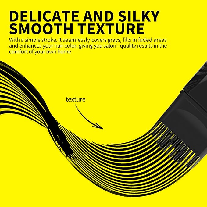 SEVICH Grey Hair Dye Pen, Root Touch Up Stick – Use for Grey Hair Coverage, Natural Plant Extracts, Easy toApply, Waterproof & Sweatproof,Suitable for Both Men and Women(Black)