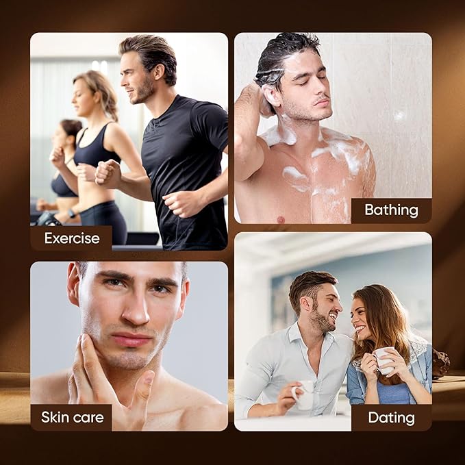 Pheromone Body Butter for Men, Body Skin Cream with Shea Butter, Cocoa Butter & Coconut Oil, Long-Lasting Fragrance, Deep Hydration, Non-Greasy, Alcohol-Free, Vegan (1)