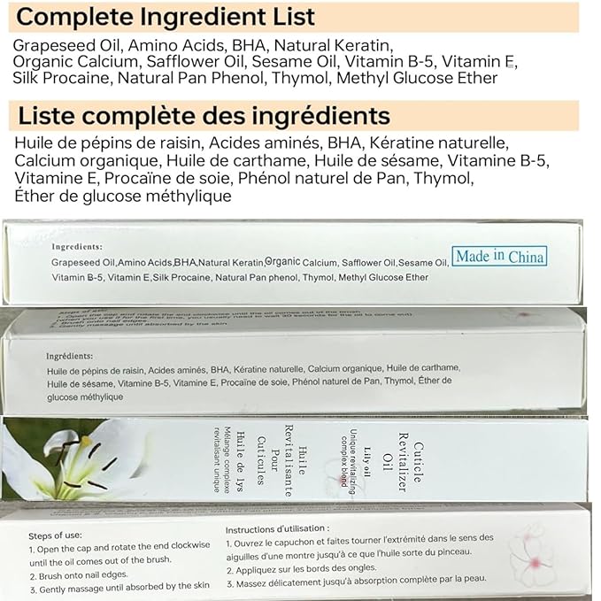 Yimart 4pcs 15 Smell Nail Nutritional Oil Pen Liquid,Nail Cuticle Oil Pen,Nail Oil,Anti-barb Nail Edge Nutritional Oil, Finger Edge Oil,Female Nail Care Tool (Orange, 2ML)