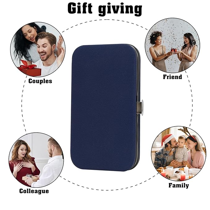 Nail Kit,Travel Essentials,Manicure Kit,Nail Clippers for Men,Nail Clipper Set,Mens Grooming Kit,Gifts for Husband,Nail Accessories,Manicure Tools,Manicure and Pedicure Kit,Mens Manicure Set