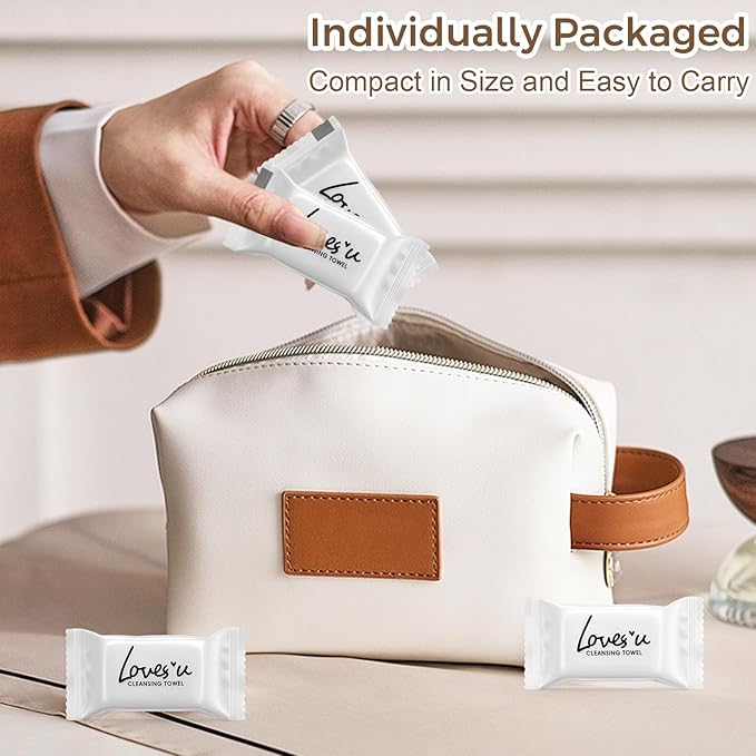 80 PCS Compressed Towel Tablets, Soft Thickened Disposable Washcloths for Travel, Portable Compressed Face Towels 11.8x9.4in Cotton Disposable Face Towels for Traveling Beauty Home