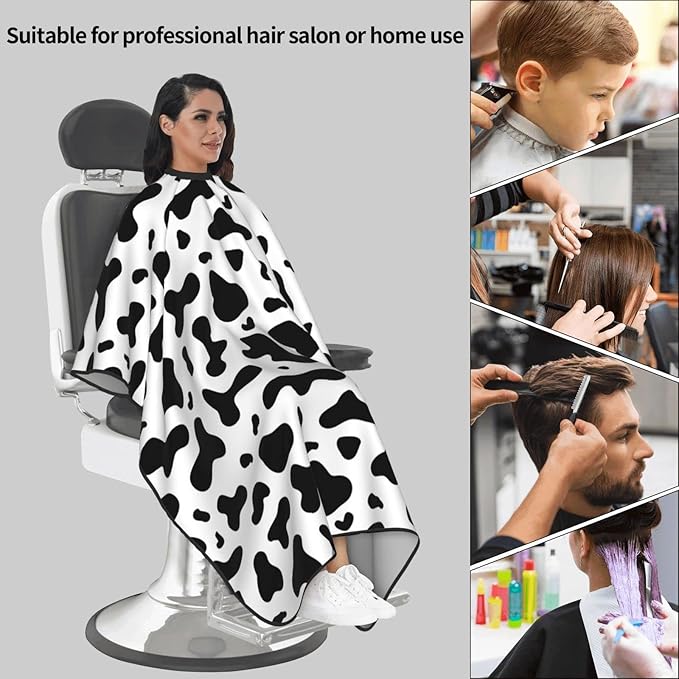 100 Dollar Bill Haircut Apron Professional Salon Cape Polyester Baber Cape With Adjustable Buckle for Adult