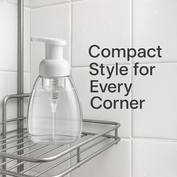 Bar5F 6pPack Foaming Soap Dispenser Pump Bottle for Dr. Bronner's Castile Liquid Soap 8.5-Ounce
