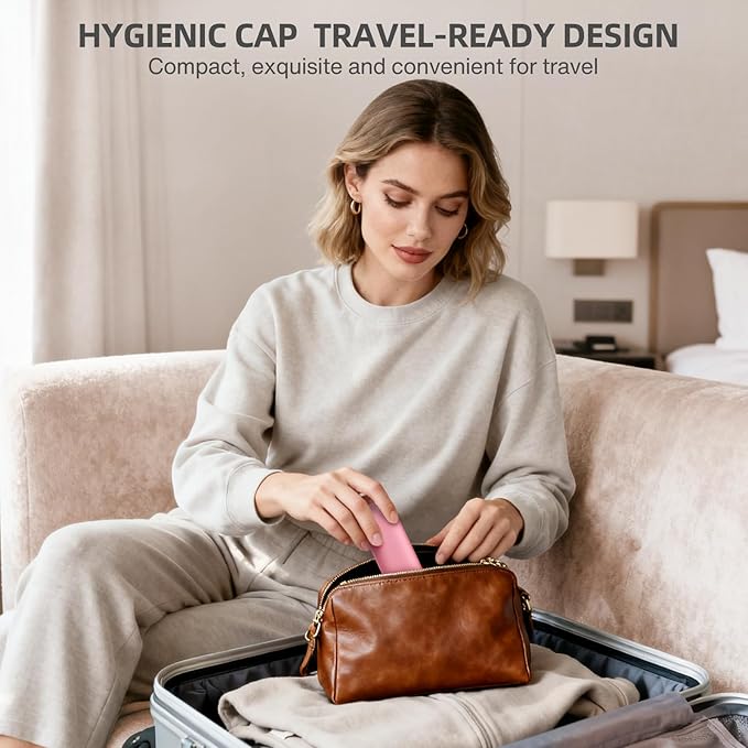 Face Scrubber with Heated,3 Modes Waterproof Rechargeable Portable Travel Size Makeup Remover Cleansing, Exfoliating and Massaging Facial Scrubber for Men &Women
