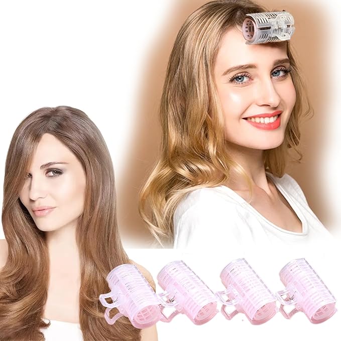 Hair Rollers for for Bangs Hair Rollers Hair Curlers,Hair Curlers Bang Curler Roller(4 Pcs)