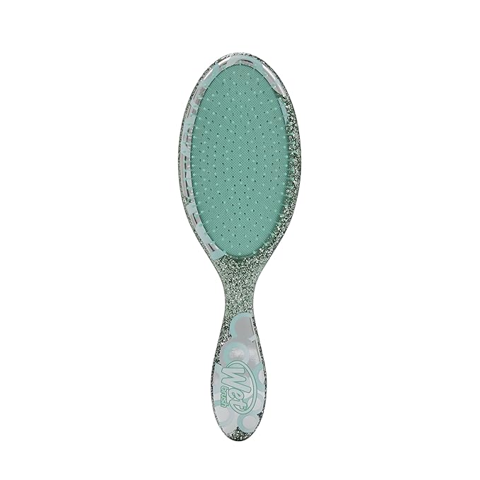 Wet Brush Original Detangler Hair Brush, Teal (Groovy Disco), Ultra-Soft IntelliFlex Bristles, Detangling Bristles Glide Through Tangles (Wet Dry & Damaged Hair), Women & Men