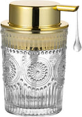 Foaming Hand & Lotion Dispenser, Glass & Refillable Dispenser, Toothbrush Holder - S-Clear-Lotion