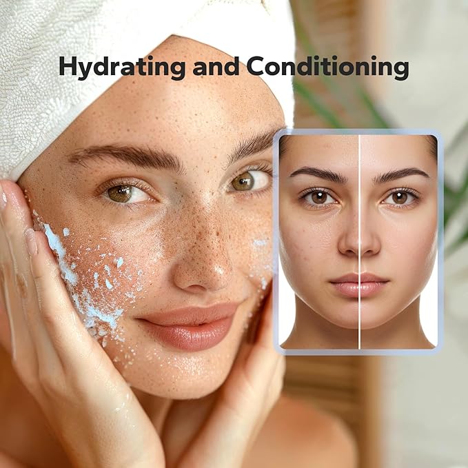 Face Exfoliator (4.23 Oz), Face Scrub, Microdermabrasion Facial Scrub Exfoliator with Natural Pumice, Peptides & Botanical Extracts, Facial Exfoliator for Smooth and Refreshed Skin