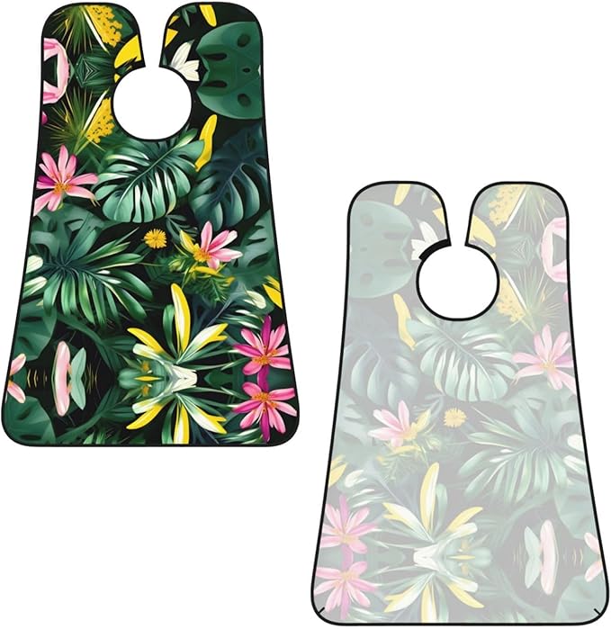 Underwater Scenery Print Beard Bib Shaving Apron, Beard Hair Trimming Cape Gift For Dad