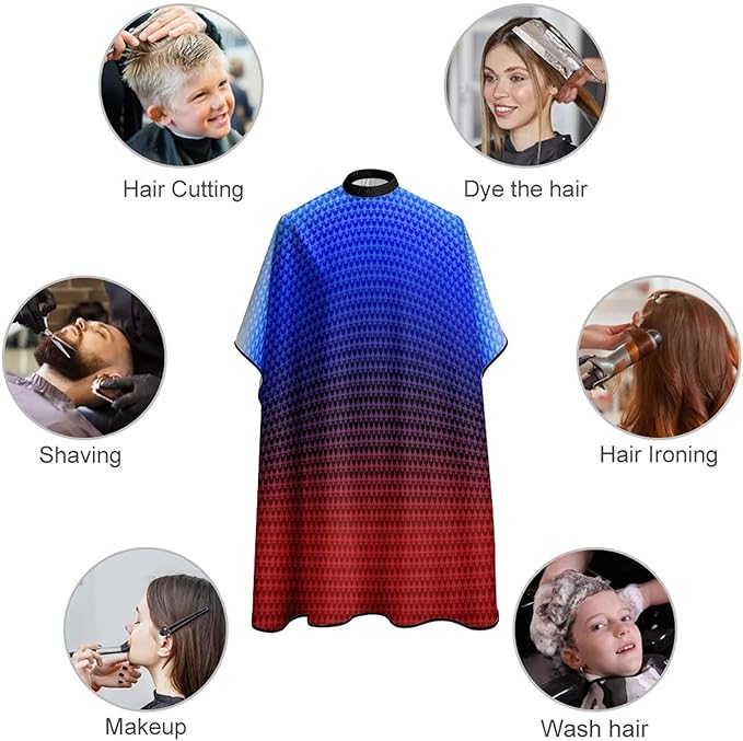 Barber Cape for Kids Funny Duck Haircut Cape Professional Salon Cape Waterproof Hair Cutting Styling Haircut Apron