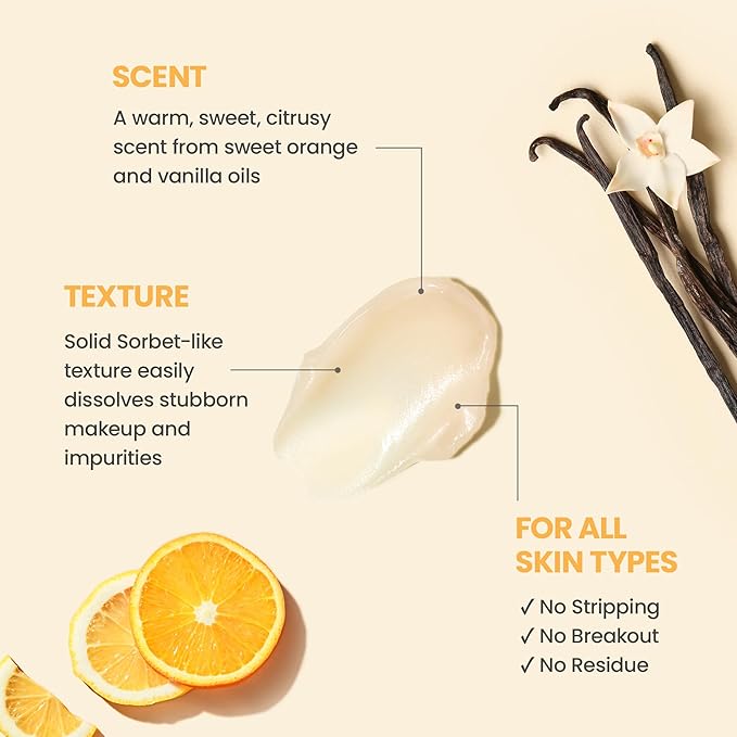 Honeyskin Honey Cleansing Balm Makeup Remover - Face and Eye Makeup Remover for Sensitive Skin Face Wash - Hydrating Facial Cleanser and Gentle to Face Makeup Melting Balm (4oz)