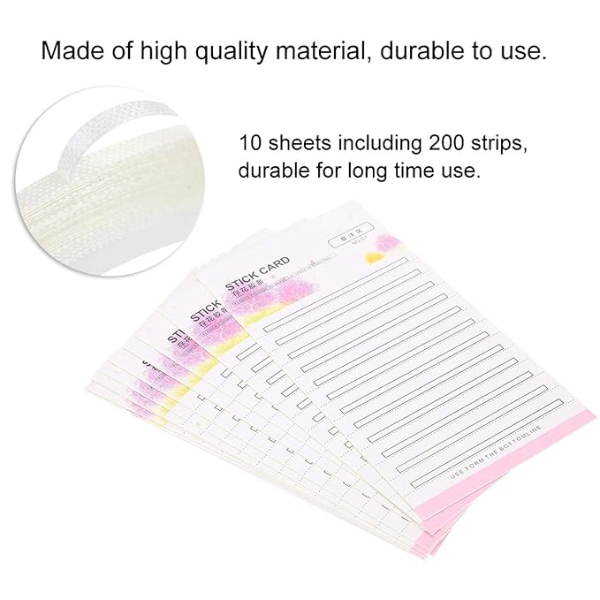 10pcs Eyelash Extension Storage Card, Makeup Organizer False Eyelash Case For Women Display Stand, False Eyelash Fans Paper Card With Double Sided Tape