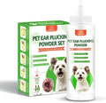 Pawsitive Vibes Dog Ear Powder 30g – Gentle & Safe Ear Hair Removal and Cleaning Powder for Dogs – Keeps Ears Dry, Fresh & Odor-Free – Easy Grooming Solution for Home Pet Care, Suitable for All Breeds