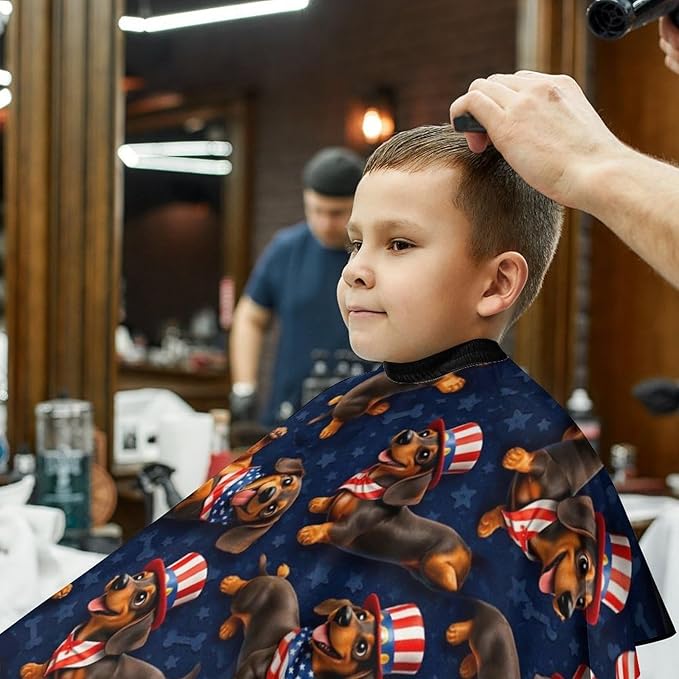 Barber Cape for Kids Funny Duck Haircut Cape Professional Salon Cape Waterproof Hair Cutting Styling Haircut Apron