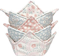 Cotton Microwavable Bowl Cozy, Microwave-Safe Hot Bowl Holders, Soup bowl Cozy Hot Pads (Floral)