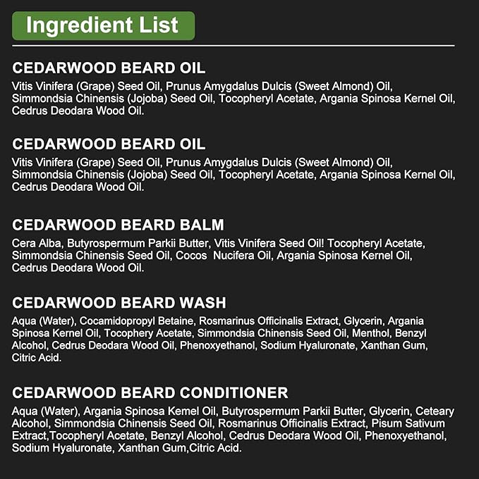 Dad Husband Christmas Gifts,XIKEZAN Beard Kit for Men Grooming with Cedarwood Wash,Conditioner,Oil,Balm,Brush,Comb,Scissors,Anniversary Valentines Birthday Fathers Gift Ideas for Men Grandpa Boyfriend