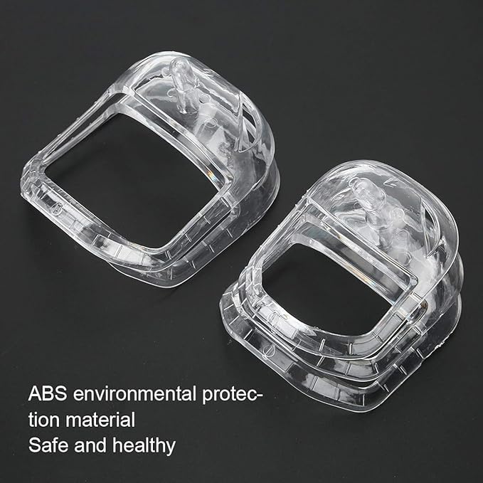 Beard Shaper, Versatile Beard Styling, Beard Template, Goatee Shaper, 5 Templates Included, Portable Design, 10 x 8.3 x 5.3 cm, Clear