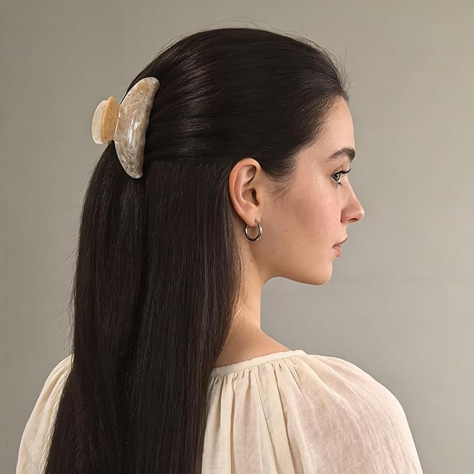 10Pcs Hair Claw Clips Medium Hair Clips for Thick/Thin Hair Strong Hold Non-slip Hair Jaw Clamp Styling Hair Accessories for Women and Girls