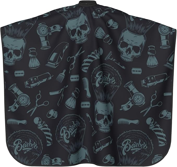 Adult Barber Cape, Professional Salon Haircut Capes, Haircut Kit Hairdressing Apron for Home Salon Barbershop