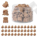 YOHAMA 36 pcs Khaki Mini Hair Clips, Durable and Strong Tiny Hair Claw Claw Clips for Women and Men, Multifunction Matte Hair Claw Good for Decroation Buns, Pining Bangs, Design Kids Hairstyles.