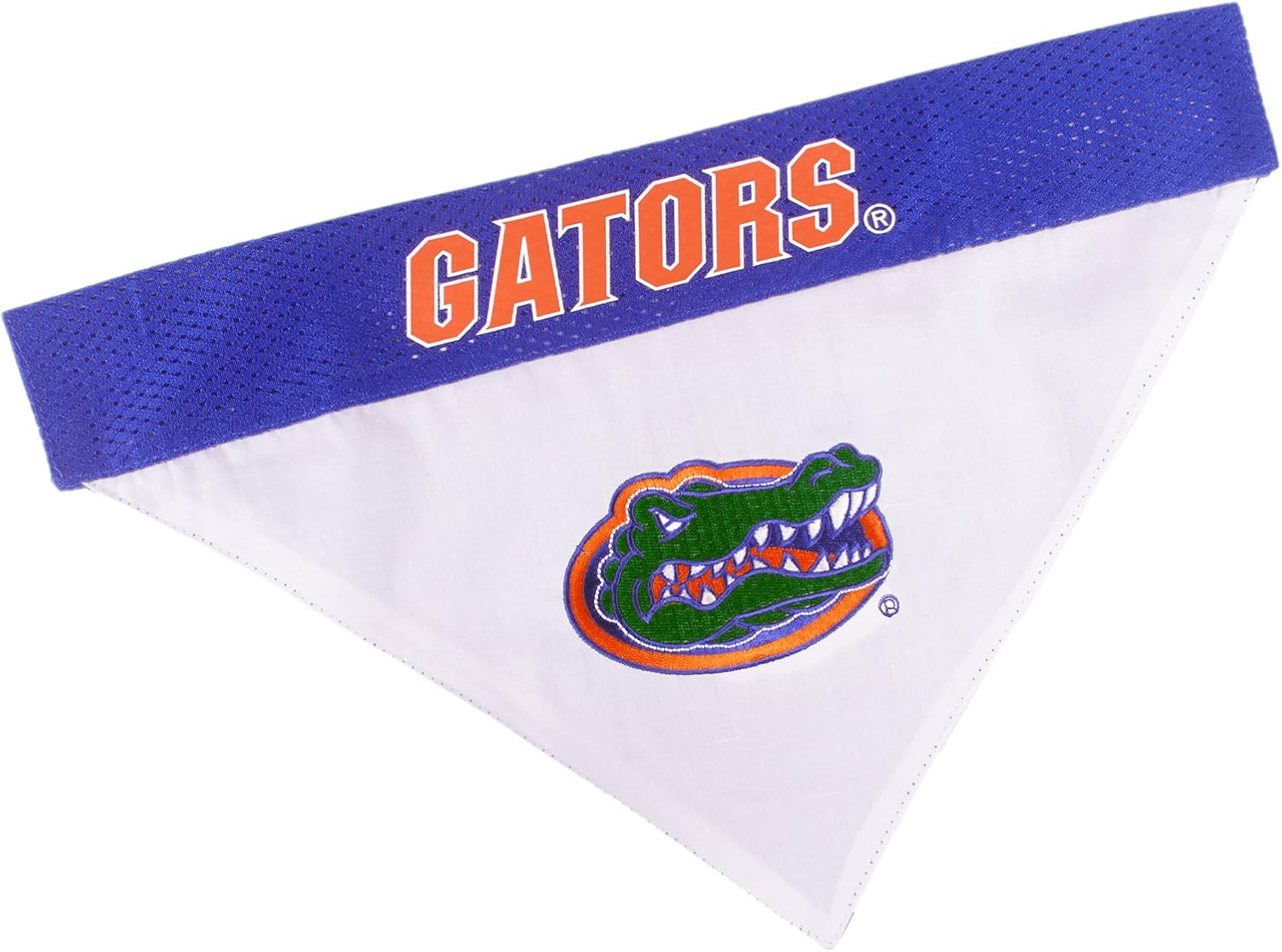 Pets First Collegiate Pet Accessories, Reversible Bandana, Florida Gators, Small/Medium