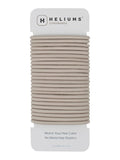 Cyndibands Elastic Hair Ties – Ash Blonde- No Damage 4mm Ponytail Holders for Women & Kids, 24-Pack Hair Elastics in Neutral Colors