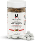 Warren London Deep Cleaning Paw Soak for Dogs – 30 Count Fizz Balls | Soothes Itchy, Irritated Paws with Seaweed, Tea Tree Oil & Aloe | Anti-Lick Paw Relief & Easy 5-Minute Spa