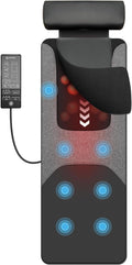 COMFIER HSA Eligible Shiatsu Full Body Massage Mat with Heat, FSA Back Massage Pad for Pain Relief Deep Tissue Kneading & Vibration Heating Chair Massager for Recliner, Sofa, Bed, Gifts for Men Women