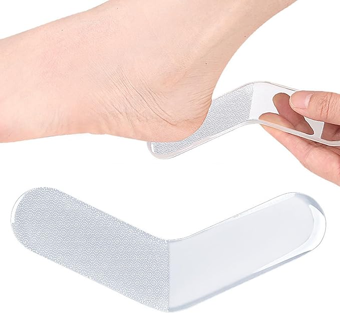 Glass Foot File Triangle Shaped Callus Remover Feet Heel Scrubber Dead Skin Scraper Pumice Stone Professional Pedicure Tools for Women and Men