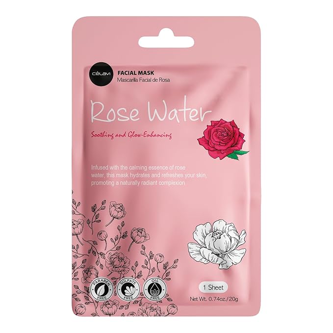 Celavi Face Mask Sheet 12 Pacl K-Beauty Skincare Korea Skin Care Moisturizing Facial