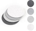 SHACOS 8 Inches Trivets for Hot Dishes, 4 Pieces Cotton Trivets Mats for Kitchen, Hot Pads for Countertops and Table, Heat-Resistant Pot Holders for Hot Pots and Pans(Gray, 4pcs)