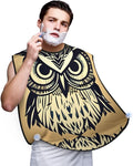 Magic Mushrooms Print Beard Bib Shaving Apron, Beard Hair Trimming Cape Gift For Dad