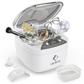 Life Basis Ultrasonic Jewelry Cleaner Ultrasonic Cleaning Machine 850ml (28 Ounces) LCD Screen with 5 Digital Timer Watch Stand CD Holder for Ring Jewelry CD DVD Watches Glasses Makeup Brush