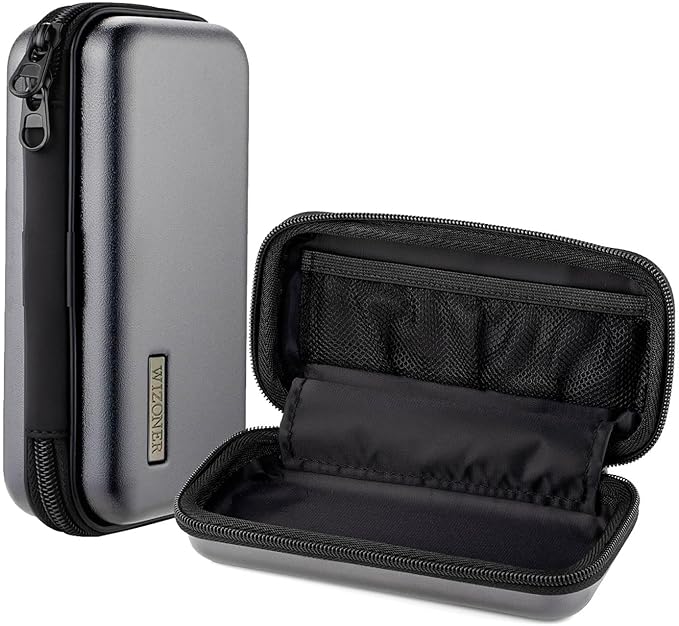 Trimmer Case, Razor Storage Bag Shaver Travel Hard EVA Box for Electric Trimmer and Accessories - Case Only (Gray)